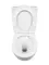 BOND F01-00 Унитаз напольный безободковый с сиденьем микролифт, изображение №12