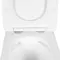 BOND F04-00 Унитаз напольный безободковый белый с сиденьем микролифт, фотография №15