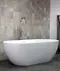 Ванна акриловая «Riho» Bilbao 170/80 с каркасом с сифоном белая, изображение №4