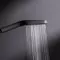 F028F022 Func Ручной душ  3 ф-ции 103х257мм, черный, изображение №4
