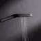 F028F022 Func Ручной душ  3 ф-ции 103х257мм, черный, фото №5
