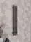 Полотенцесушитель электрический APEXTERMO Дельта DL10181GF 800x100 с крючками, графит металлик, картинка №6
