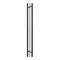 Полотенцесушитель электрический APEXTERMO Дельта DL10121BM 1200x100 с крючками, черный матовый, фото №1 Полотенцесушитель электрический APEXTERMO Дельта DL10121BM 1200x100 с крючками, черный матовый, фото №1