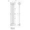 Полотенцесушитель электрический APEXTERMO Дельта DL10123WM 1200x180 с крючками, белый матовый, фотография №3