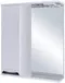 Зеркальный шкаф «СанТа» Родос 60 с подсветкой белый левый, фото №1