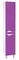 Пенал «Bellezza» Эйфория 35 фиолетовый правый, фото №1