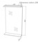 Зеркало «Мебель-Классик» Универ 50 ПП с подсветкой белое, картинка №6
