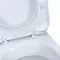 Унитаз компакт «Sanita» Идеал Эконом белый с сиденьем полипропилен белое, фотография №7