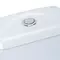Унитаз компакт «Sanita» Идеал Комфорт белый с сиденьем дюропласт с микролифтом белое, изображение №8