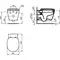 "Коннект" подвесной унитаз · Connect, Ideal Standard, E803501, картинка №6 "Коннект" подвесной унитаз · Connect, Ideal Standard, E803501, картинка №6
