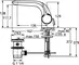 Смеситель для раковины «Ideal Standard» Melange A4260AA с донным клапаном хром, картинка №2