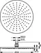 Верхний душ «Ideal Standard» IdealRain B9443AA хром, картинка №2