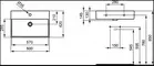 Раковина «Ideal Standard» Strada 60/42 K077801 фарфоровая белая, изображение №4