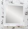 Зеркало «Sanflor» Элен 75 без света белое с патиной серебро, фото №1