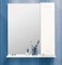Зеркало с шкафчиком «Sanflor» Карина 60 без света белый правый, фото №1