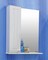 Зеркало с шкафчиком «Sanflor» Карина 50 без света белый левый, фото №1