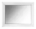 Зеркало «Vod-ok» Риккардо 110 без света белое с патиной серебро, фото №1