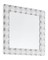 Зеркало «Vod-ok» Елизавета 60 без света белое с патиной серебро, фото №1