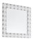 Зеркало «Vod-ok» Елизавета 70 без света белое с патиной серебро, фото №1