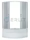 Душевой угол-ограждение «Erlit» ER0509T-C4 90/90 тонированный с поддоном, фото №1