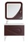 Зеркало «Vod-ok» Арнелла Капля 100 с подсветкой шоколад, картинка №2