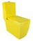 Унитаз моноблок «Arcus»  050 жёлтый с сиденьем дюропласт с микролифтом, фото №1