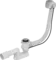 Сифон для ванны слив-перелив «AlcaPlast» A51CR перелив 57 см хром полуавтомат, изображение №4