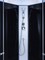 Душевая кабина «Parly» EC101 100/100 низкий поддон тонированная/чёрная, фото №5