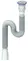 Сифон для раковины «Unicorn» D230 нержавеющая сталь, фото №1