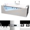 Гидромассажная ванна акриловая «Grossman» GR-18090/1 180/90 с каркасом с сифоном белая, фотография №3