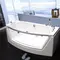 Гидромассажная ванна акриловая «Grossman» GR-17585 175/85 с каркасом с сифоном белая, картинка №2