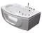 Гидромассажная ванна акриловая «Grossman» GR-16010 160/100 с каркасом с сифоном белая, фото №1