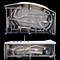 Гидромассажная ванна акриловая «Grossman» GR-16010 160/100 с каркасом с сифоном белая, картинка №6