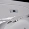 Гидромассажная ванна акриловая «Grossman» GR-16010 160/100 с каркасом с сифоном белая, изображение №8