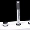 Гидромассажная ванна акриловая «Grossman» GR-16010 160/100 с каркасом с сифоном белая, фотография №11