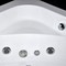 Гидромассажная ванна акриловая «Grossman» GR-15015 150/150 с каркасом с сифоном белая, фото №9