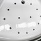 Гидромассажная ванна акриловая «Grossman» GR-14114 141/141 с каркасом с сифоном белая, картинка №14