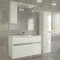 Зеркальный шкаф «Edelform» Amata 100 с подсветкой белый глянец, фотография №3