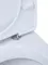 Унитаз компакт «Sanita Luxe» Classic Lux белый с сиденьем термопласт с микролифтом белое, фотография №7