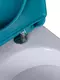 Унитаз компакт «Sanita Luxe» Best Color белый с сиденьем дюропласт с микролифтом синее, фото №5