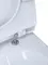 Подвесной унитаз «Sanita Luxe» Attica Lux белый с сиденьем дюропласт с микролифтом белый, картинка №6