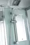 Душевой бокс «Timo» Comfort T-8835 135/135 с ванной Clean Glass/белый с гидромассажем и электрикой, фотография №3