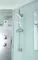 Душевая кабина «Timo» Comfort T-8800 100/100 высокий поддон Fabric Glass/белая с гидромассажем и электрикой, фотография №3
