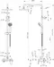 Душевая система «Bravat» Opal F9125183CP-A-RUS хром, картинка №6