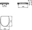 Сиденье для унитаза «Ideal Standard» Eurovit W301801 дюропласт с микролифтом белое, картинка №2