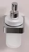 Дозатор для мыла «Aquanet» 5781-J на стену хром, картинка №2