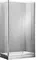 Душевой угол-ограждение «Aquanet» Alfa NAA1131 80/120 прозрачный/хром прямоугольный без поддона универсальный , картинка №2
