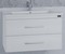 Тумба с раковиной «СанТа» Вегас Люкс 85 (Оскар 85) подвесная белая, фото №1