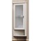 Подвесной шкаф из массива «Opadiris» Клио 32 с матовым стеклом подвесной угловой белёный бук левый, фото №1