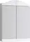 Зеркальный шкаф «Aqwella» Франческа 65 без света белый, фото №1
